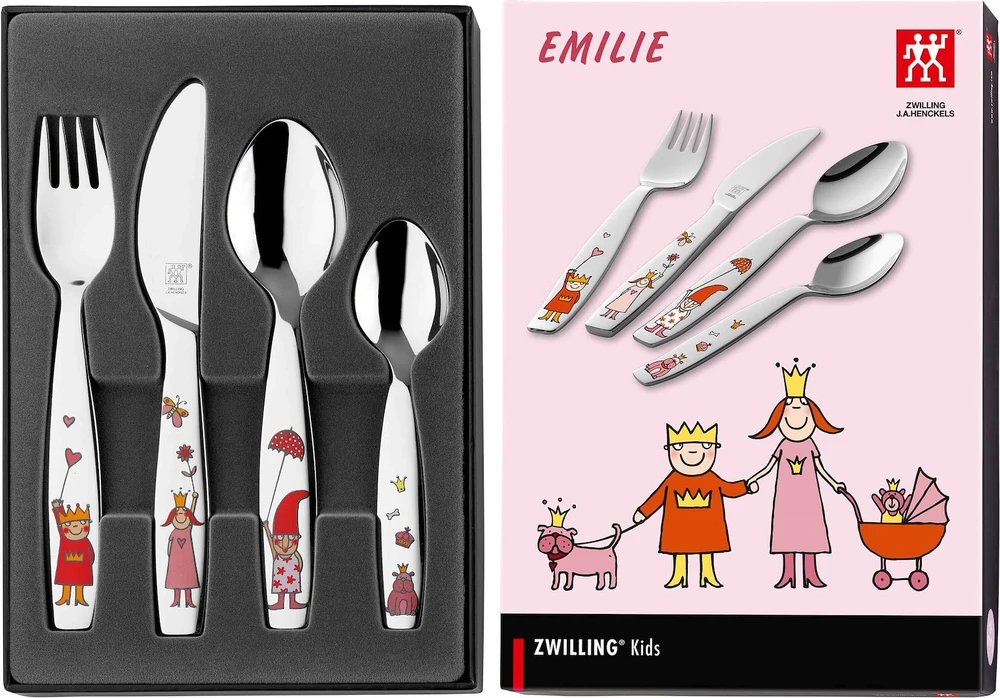 Zwilling Princess Emilie Emilie 4 vnt. vaikiškas rinkinys, 4 vnt.