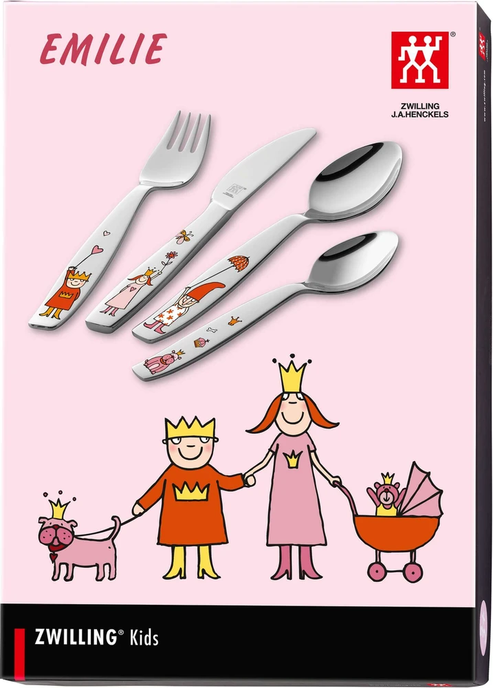 Zwilling Princess Emilie Emilie 4 vnt. vaikiškas rinkinys, 4 vnt.
