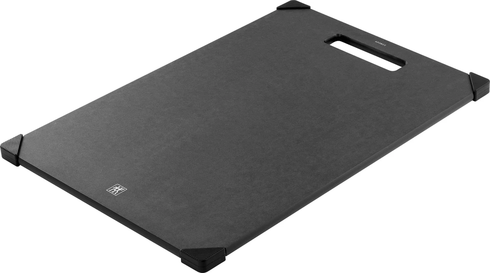 ZWILLING medienos pluošto virtuvės lenta - 37 x 25,5 cm, juoda
