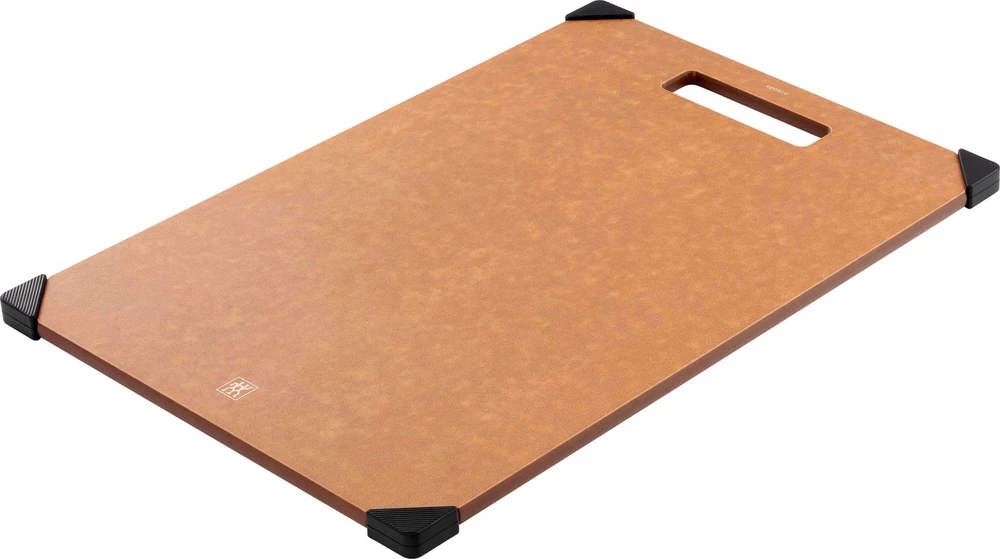 ZWILLING medienos pluošto virtuvės lenta - 37 x 25,5 cm, ruda