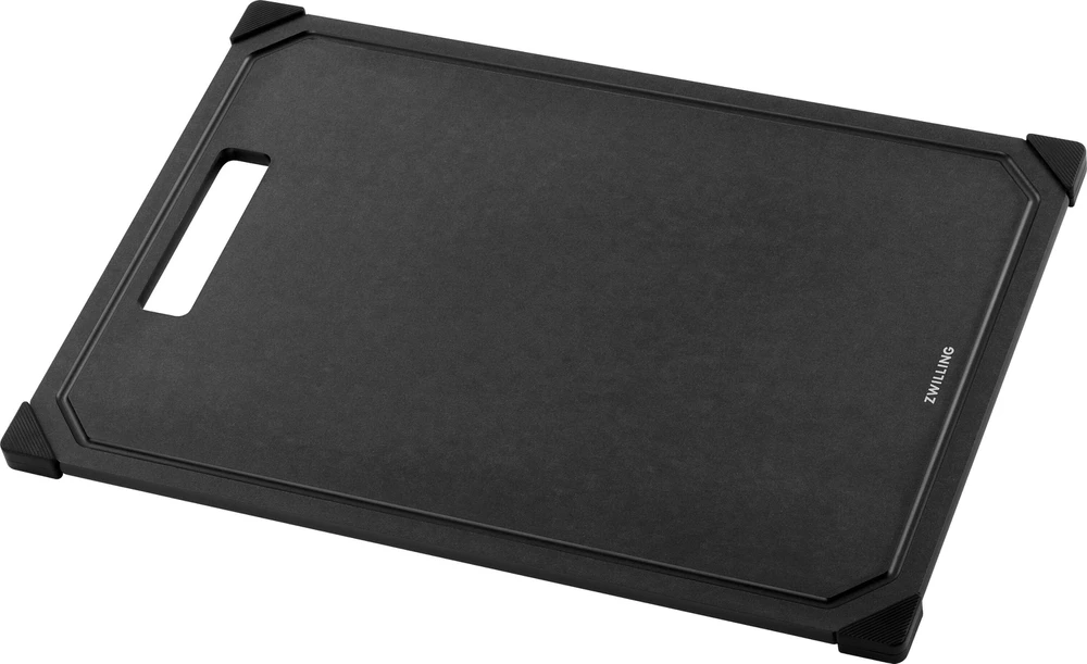 ZWILLING medienos pluošto virtuvės lenta - 37 x 25,5 cm, juoda