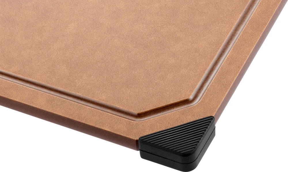 ZWILLING medienos pluošto virtuvės lenta - 37 x 25,5 cm, ruda