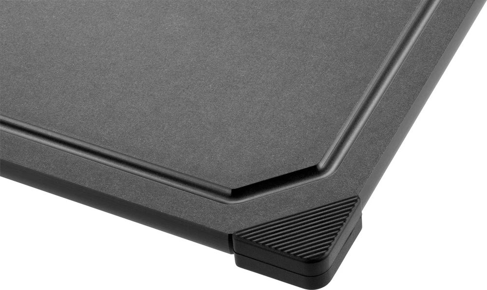 ZWILLING medienos pluošto virtuvės lenta - 37 x 25,5 cm, juoda