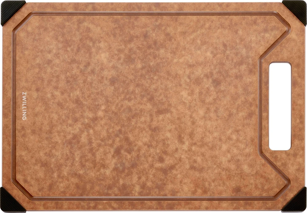 ZWILLING medienos pluošto virtuvės lenta - 31 x 21,5 cm, ruda
