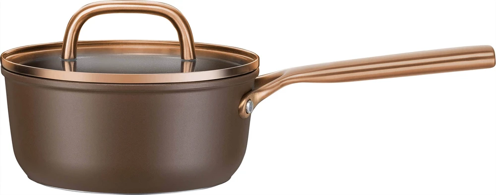 Zwilling ZWILLING Milano Prikaistuvis with Glass Lid 18 cm, Brown