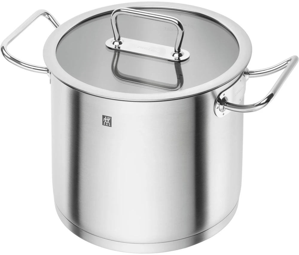 „Zwilling Pro“ aukštas sriubos puodas su dangteliu – 8,1 l