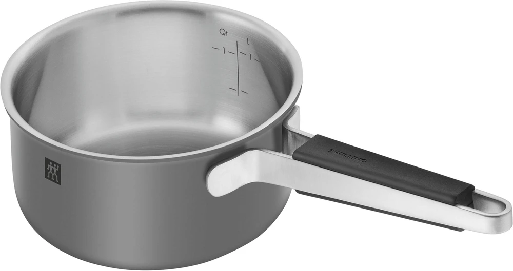 Zwilling - Pure puodų ir keptuvių rinkinys - pilkas - 3 dalių
