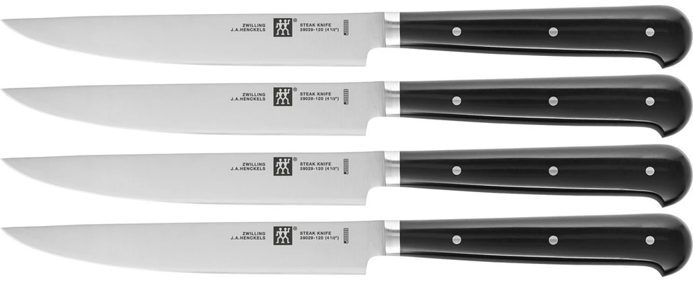 Zwilling 39029-000-0 4 dalių kepsnių peilių rinkinys