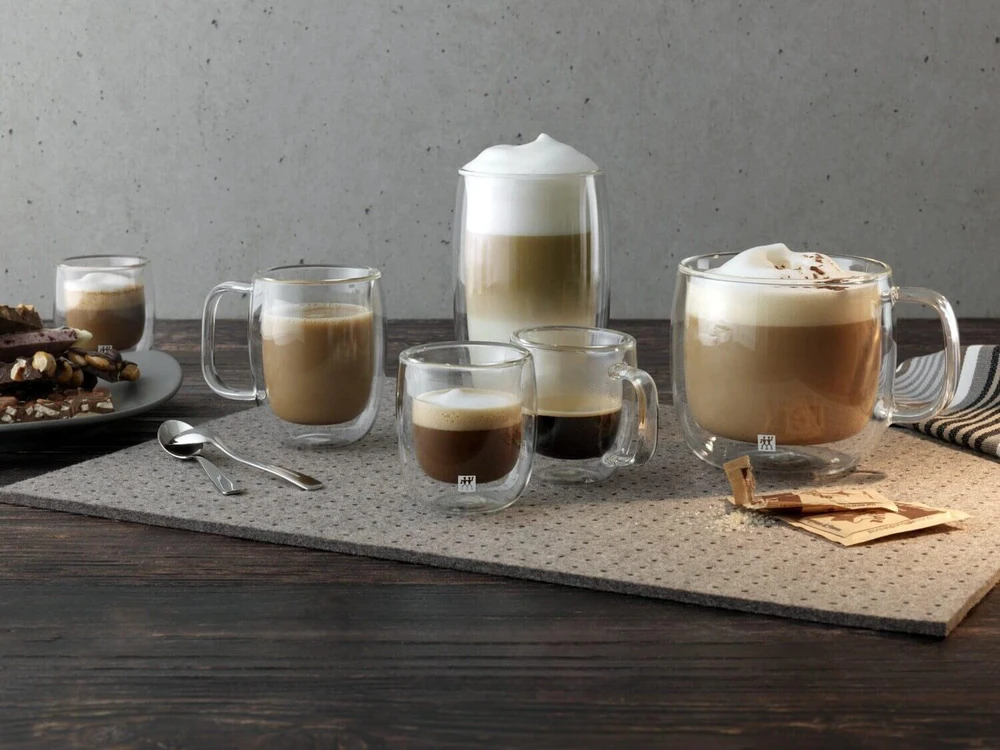 ZWILLING Sorrento permatomų espresso stikliukų rinkinys, 2 vnt.
