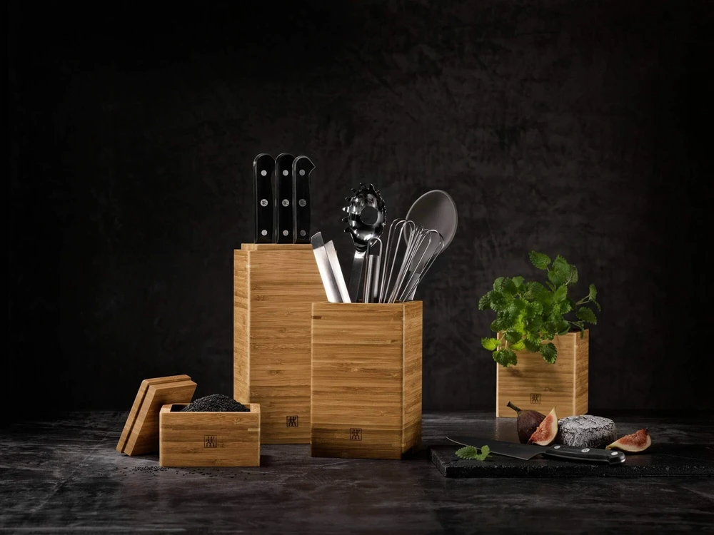 4 Zwilling bambuko konteinerių rinkinys