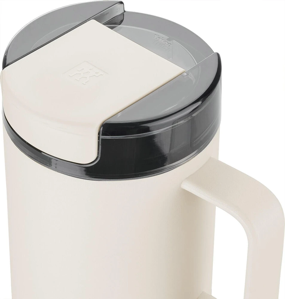 ZWILLING THERMO PLUS Termo puodelis su laikikliu - 380 ml, kreminė