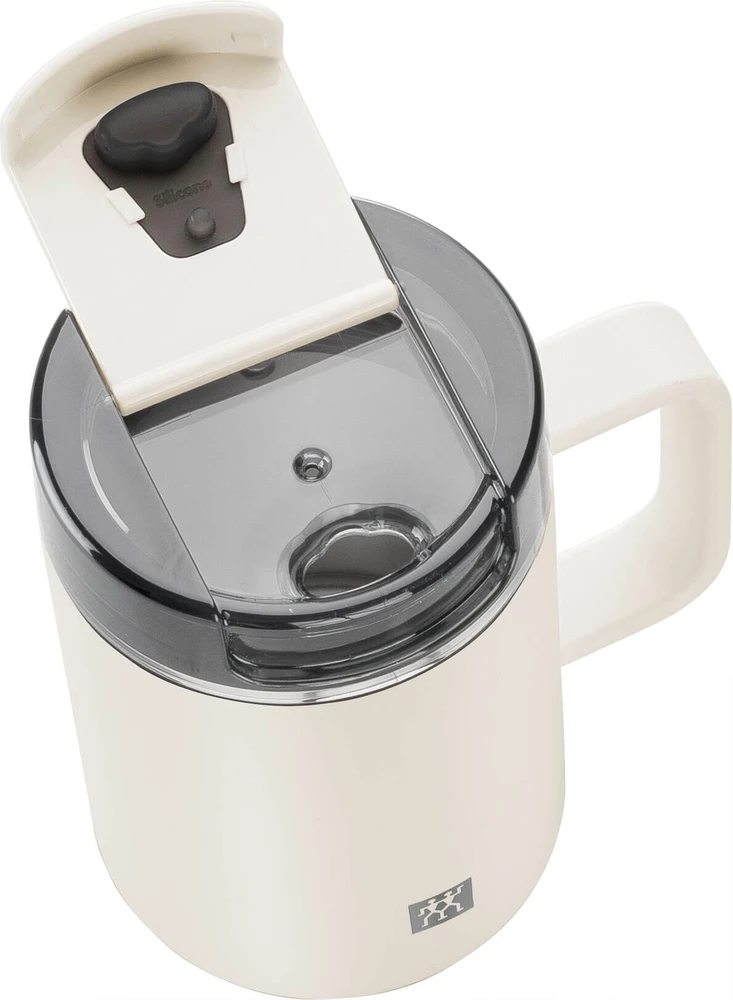 ZWILLING THERMO PLUS Termo puodelis su laikikliu - 380 ml, kreminė