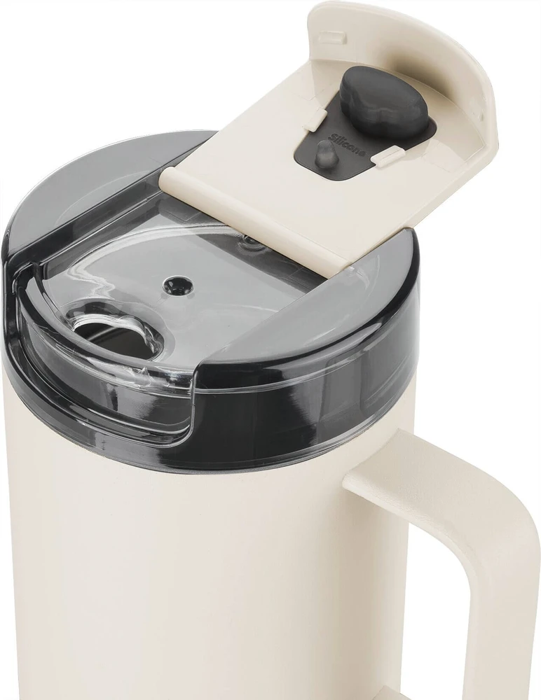 ZWILLING THERMO PLUS Termo puodelis su laikikliu - 380 ml, kreminė