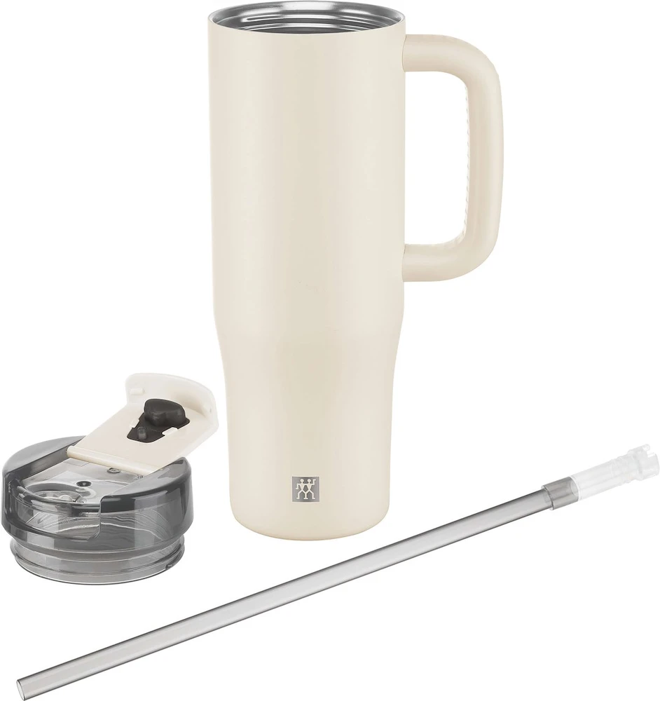 Zwilling - termo šiaudelių stiklinė - kreminė - 900 ml
