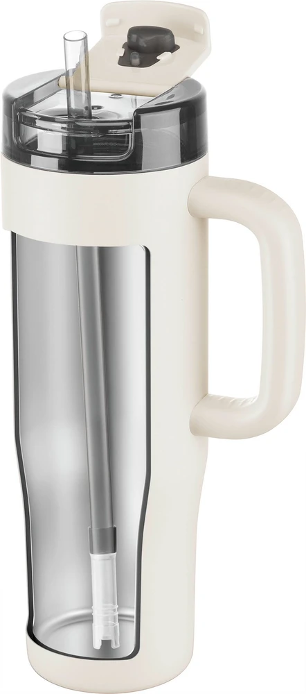 Zwilling - termo šiaudelių stiklinė - kreminė - 900 ml
