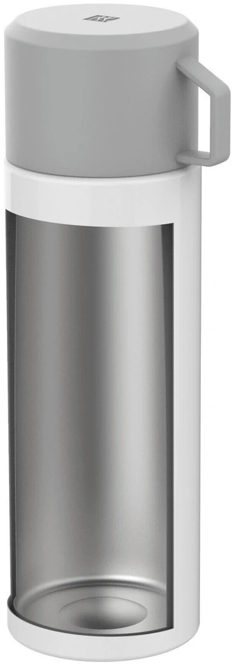 Termo ąsotis su puodeliu Zwilling Thermo 1 litro baltas