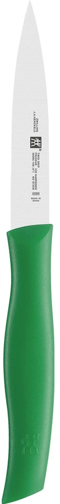 ZWILLING TWIN GRIP Daržovių lupimo peilis 10 cm, žalias
