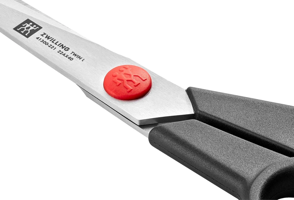 ZWILLING Twin L siuvėjo žirklės, 22 cm juodos