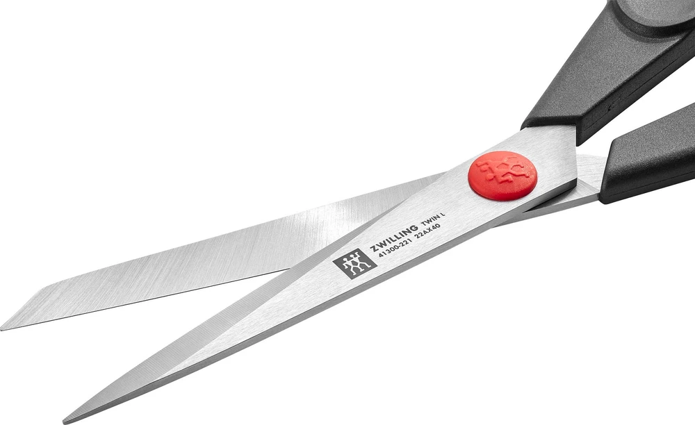 ZWILLING Twin L siuvėjo žirklės, 22 cm juodos