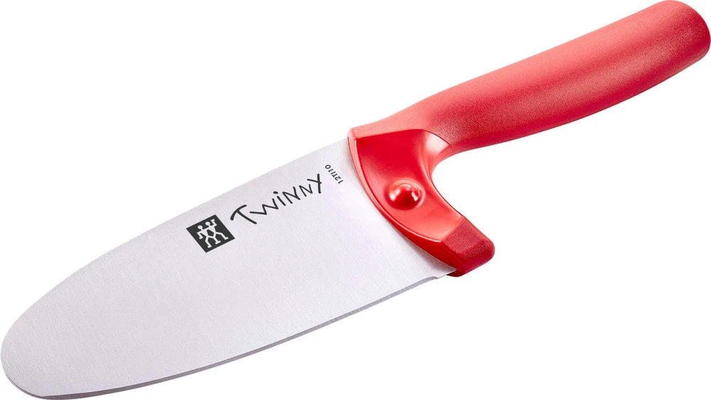 Vaikiškas virtuvinis peilis Zwilling Twinny, 10 cm, Raudonas