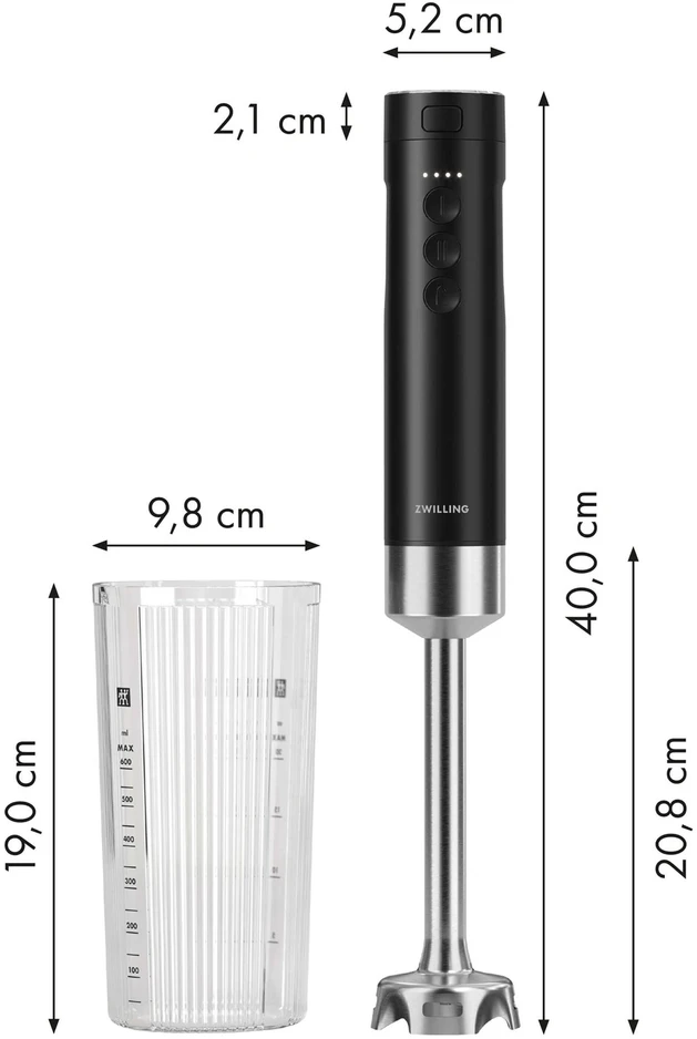 ZWILLING 1030457 mixer Hand mixer 250 W Juodas