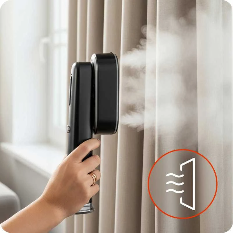 2in1 drabužių garintuvas ir sausas lygintuvas 1300W