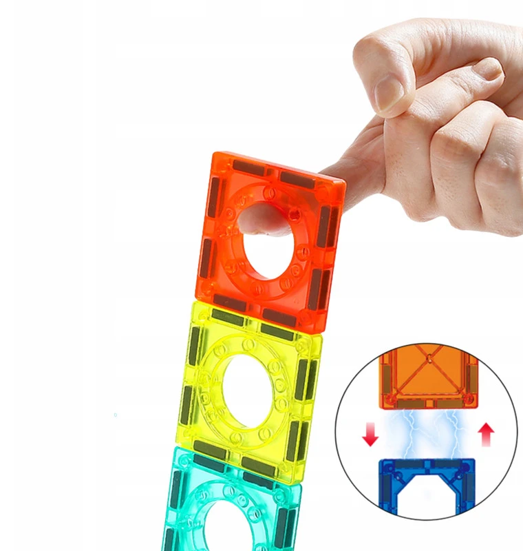 3D magnetinis katapultos konstruktorius vaikams, 132 dalys