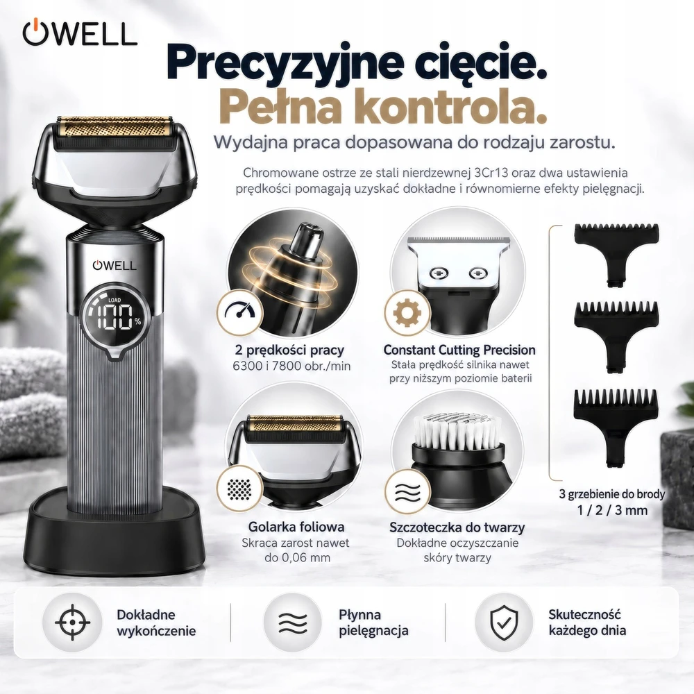 4-in-1 barzdaskutė OWELL