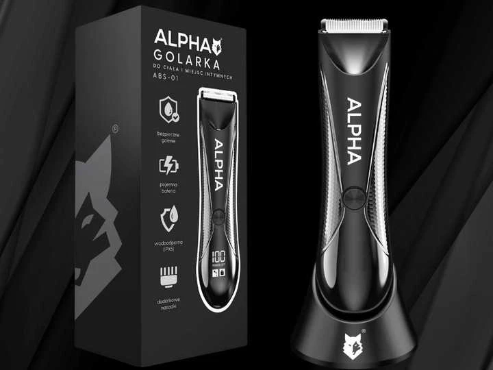 „Alpha“ intymios zonos skutimosi mašinėlė – saugus ir tikslus skutimas visiems plaukams.