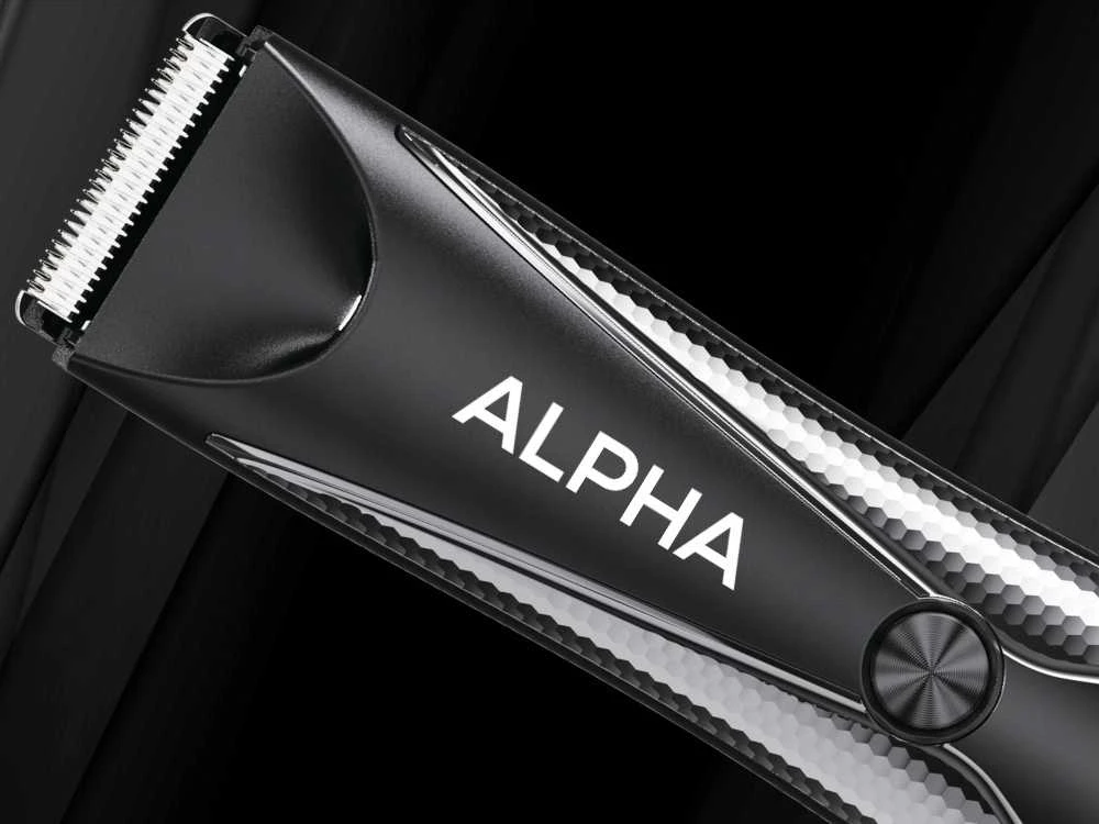 „Alpha“ intymios zonos skutimosi mašinėlė – saugus ir tikslus skutimas visiems plaukams.
