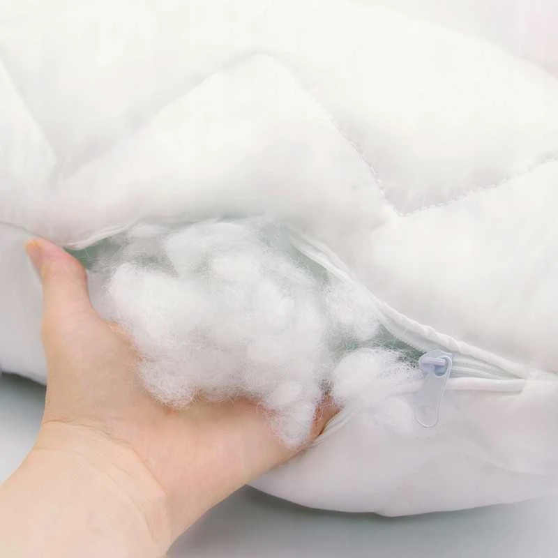 Antialerginė dygsniuota pagalvė 70×80 cm su užtrauktuku – lenkiškas produktas