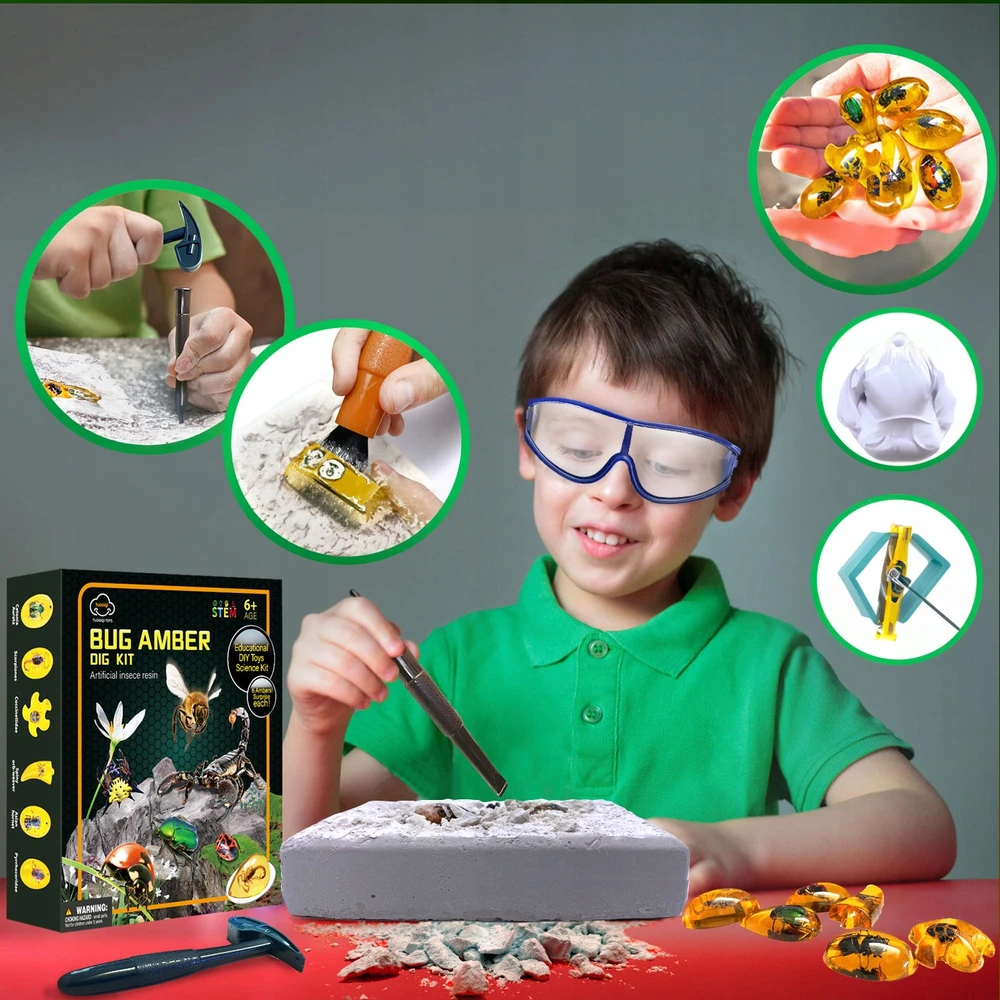 Archeologinių kasinėjimų rinkinys click4TOYS