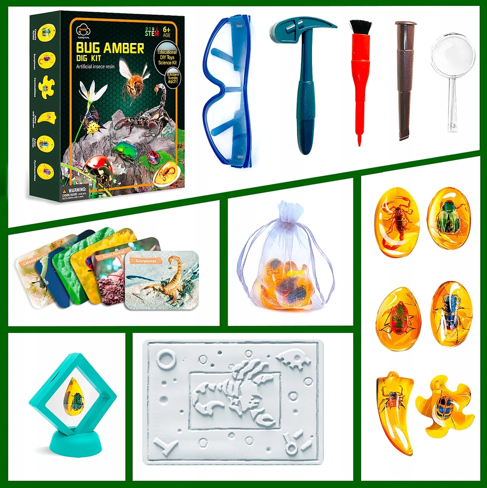 Archeologinių kasinėjimų rinkinys click4TOYS