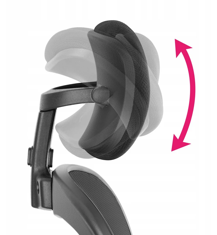 Arges ergonominė biuro kėdė su reguliuojama galvos atrama