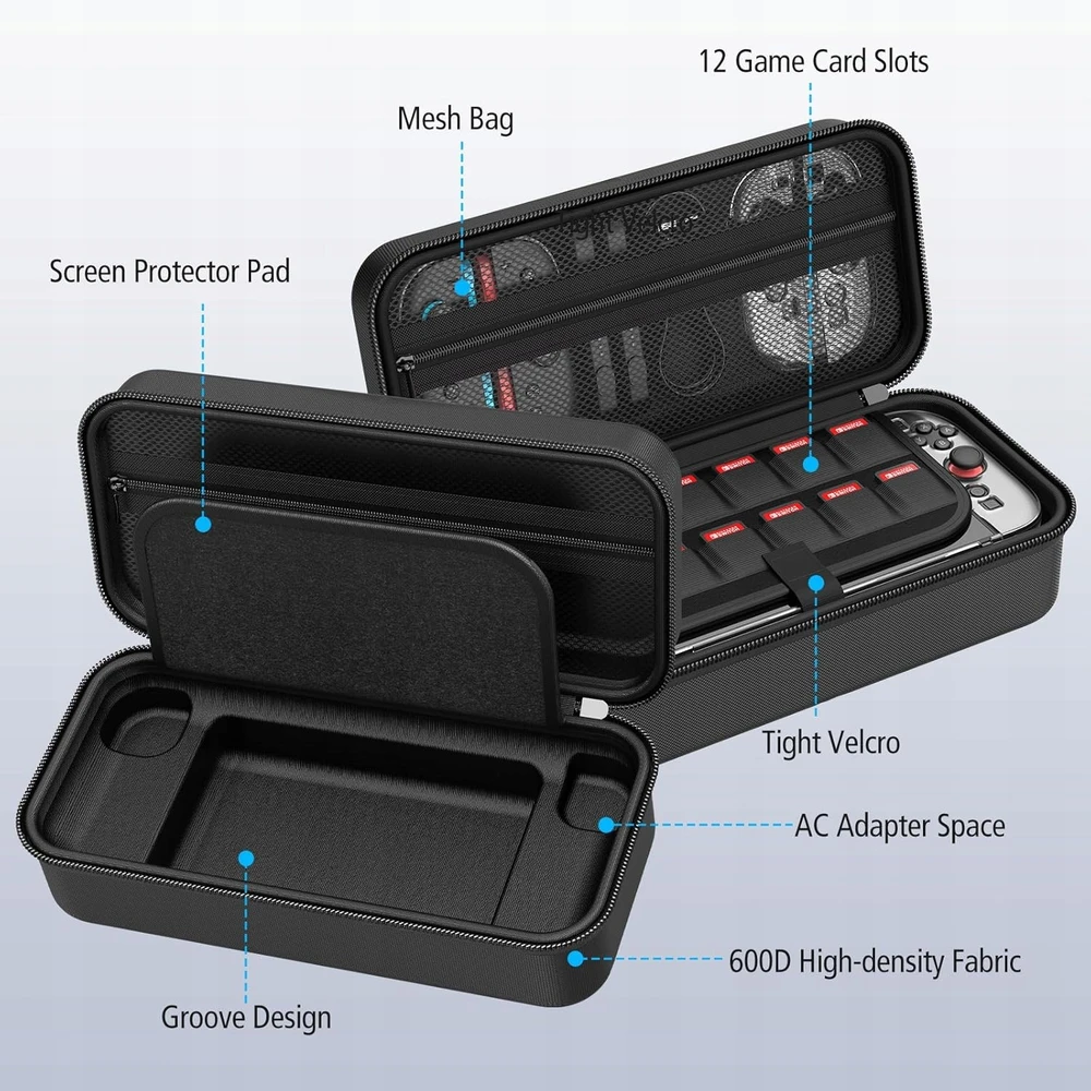 Ausinės Dėklas „Nintendo Switch“ konsolei
