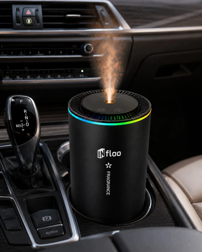 Drėkintuvas Automobilinis aromato difuzorius INFLOO