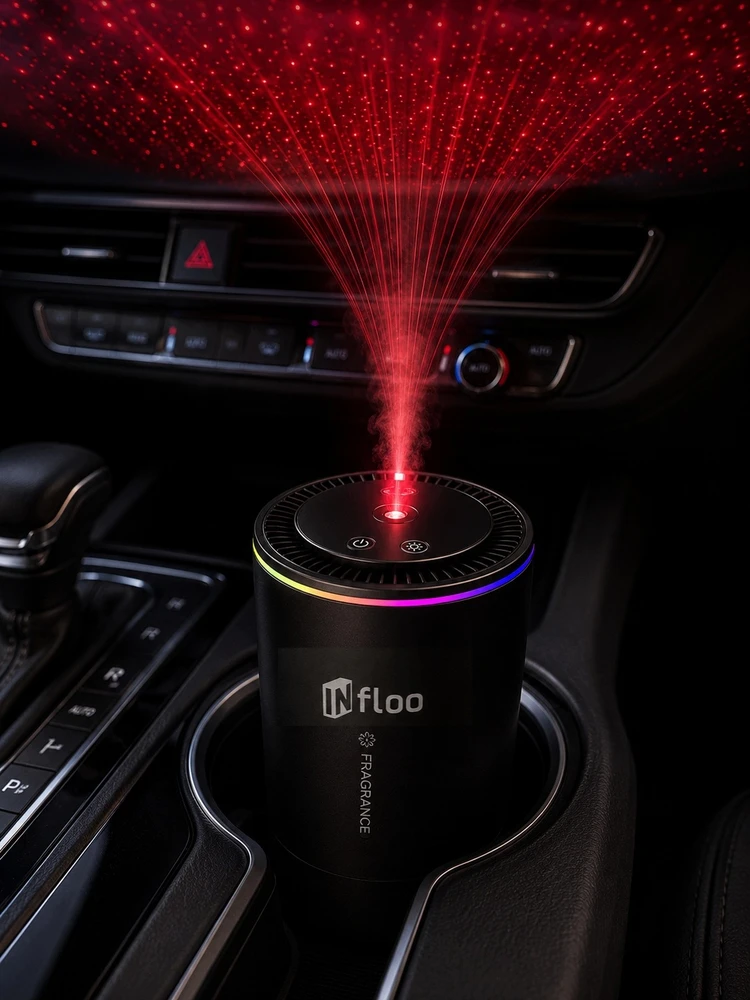 Drėkintuvas Automobilinis aromato difuzorius INFLOO