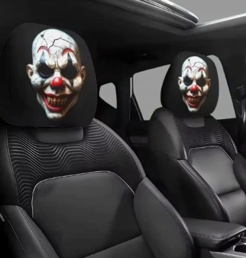 Automobilio galvos atramų užvalkalai, 2 vnt.