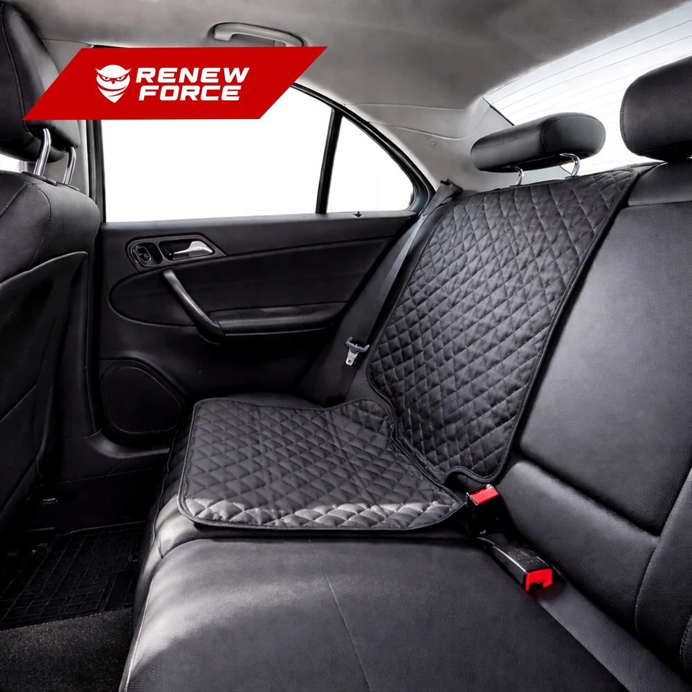 Automobilio sėdynės apsauga Renew Force, juoda