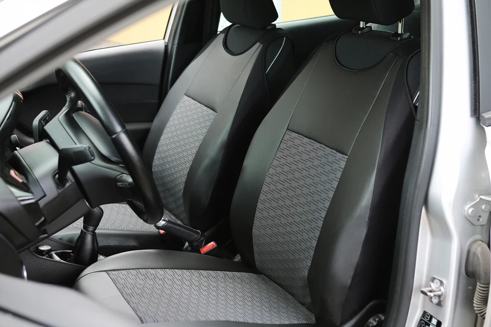 Automobilio sėdynės apsauginis kilimėlis Pok-Ter, juodas