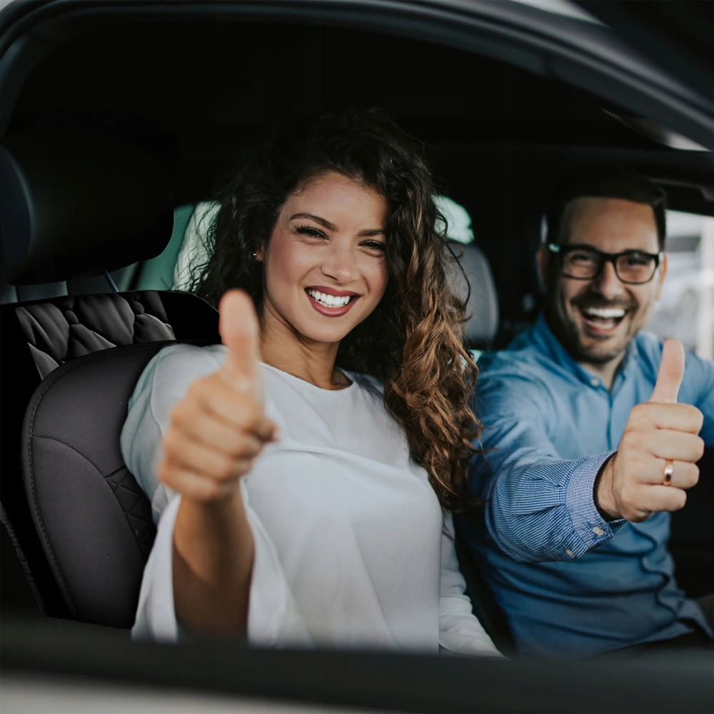 Automobilio sėdynės apsauginis kilimėlis Retoo, juodas