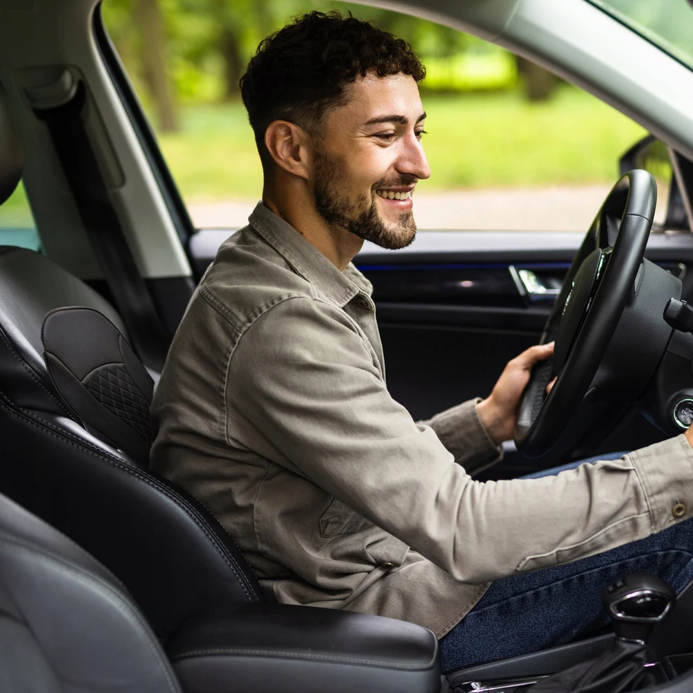 Automobilio sėdynės apsauginis kilimėlis Retoo, juodas