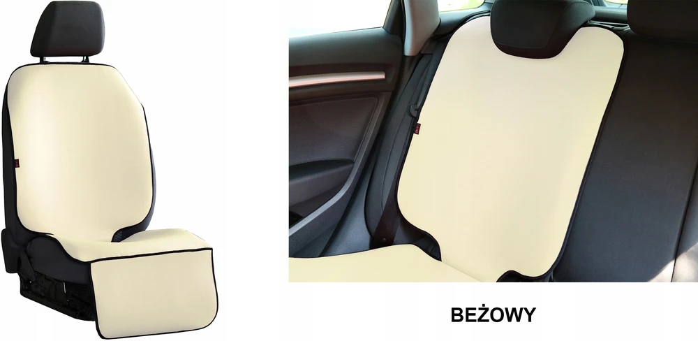 Automobilio sėdynės apsauginis kilimėlis Pok-Ter, pilkas