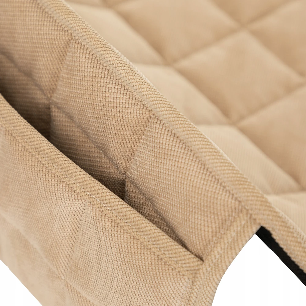 Automobilio sėdynės apsauginis kilimėlis PillowPrim, smėlio spalvos
