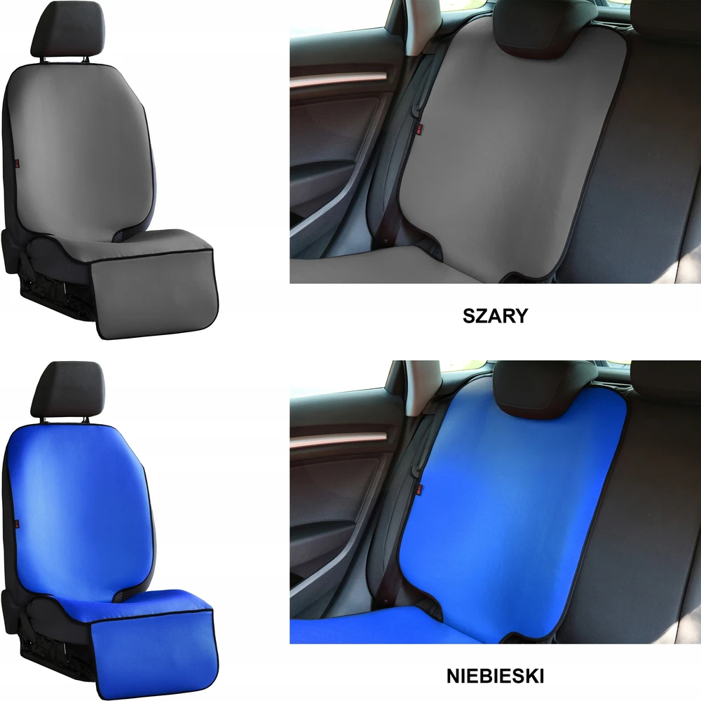 Automobilio sėdynės apsauginis kilimėlis Pok-Ter, pilkas