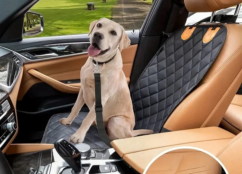 Automobilio sėdynės apsaugos kilimėlis, juodas