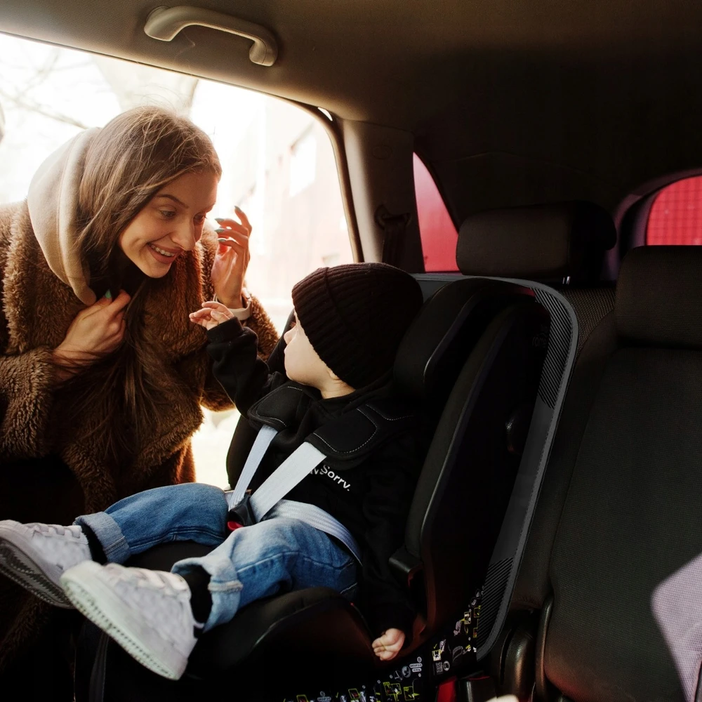 Automobilio sėdynės apsaugos kilimėlis Retoo, juodas