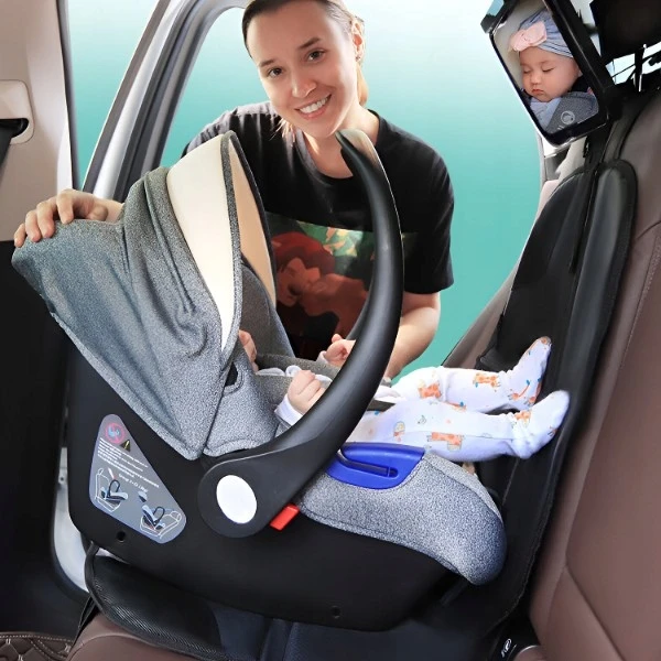 Automobilio sėdynės apsaugos kilimėlis Retoo, juodas