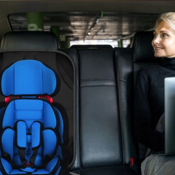Automobilio sėdynės apsaugos kilimėlis Retoo, juodas