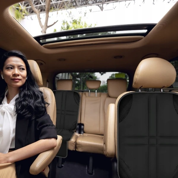 Automobilio sėdynės apsaugos kilimėlis Retoo, juodas